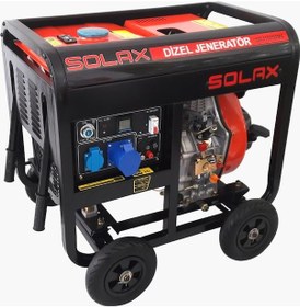 Resim Solax SDJ 10000 ME Dizel Monofaze Marşlı Jeneratör 