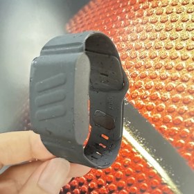Resim Gateesat Siyah Yumuşak Fitness Band Ayarlanabilir Nefes Alabilir Spor Bilekliği 