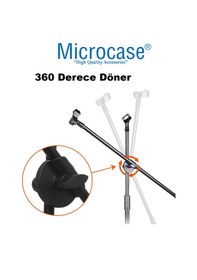 Resim 4in1 Zemin Tipi 360 Döner Profesyonel Metal Mikrofonstandı Al4534 