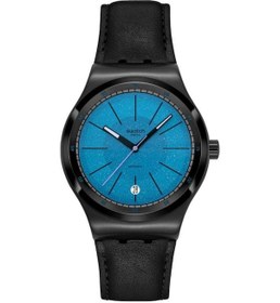 Resim Yıb408 Swatch Blackcloak Mechanisim Erkek Kol Saati Çok Renkli 