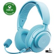 Resim SteelSeries Arctis Nova 3X Kablosuz Çoklu Platform Aqua Oyuncu Kulaklığı 