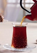 Resim Paşabahçe Timeless Çay Bardağı ve Tabağı 170cc 12 Parça 6 Kişilik 