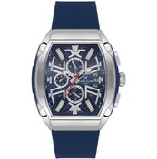 Resim Daniel Klein Dk.1.14028-2 Exclusive Tüm Fonksiyonları Aktif Çelik Kaplama 3 Atm Suya Dayanıklı Silikon Kordonlu Lacivert Erkek Kol Saati Metalik 