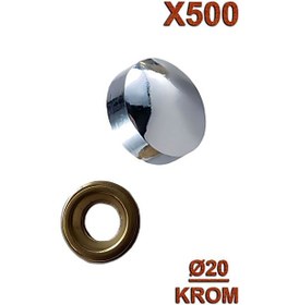 Resim Vida Kapama Ø20 Krom 500 Adet 