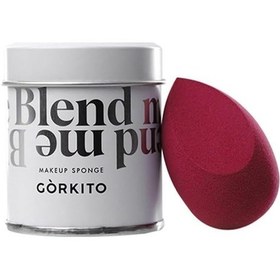 Resim Görkito Makyaj Süngeri - Bordo 