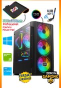 Resim Zeiron Gravel X70 i3 10100F 32 GB DDR4 RAM 1 TB SSD GTX1650 FreeDOS Masaüstü Oyun Bilgisayarı Zeiron