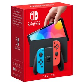 Resim Nintendo Switch – OLED Model | Neon Mavi & Kırmızı Joy-Con 