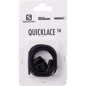 Resim Salomon Quicklace Kit Siyah Ayakkabı Bağcığı L32667200 