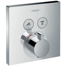 Resim Hansgrohe Showerselect 2 Fonksiyonlu Termostatik Ankastre Duş Bataryası 