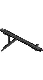 Resim RC16 Octal 8 Fanlı Rgb Işıklı 14 - 17.3 Inç 10 Rgb Modlu Notebook Soğutucu Stand Laptop Soğutucu 