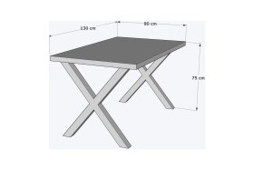 Resim BRK Design Ahşap Doğal Kütük Yemek / Toplantı / Çalışma Masası 