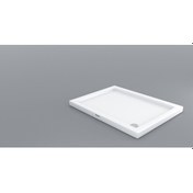 Resim Shower 80x120 Dikdörtgen Flat Duş Teknesi 