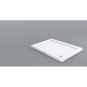 Resim Shower 80x120 Dikdörtgen Flat Duş Teknesi 