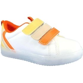 Resim Kids Club Shoes Cool Kids Mami-Sun Işıklı Sneaker Çocuk Spor Ayakkabı SARI 