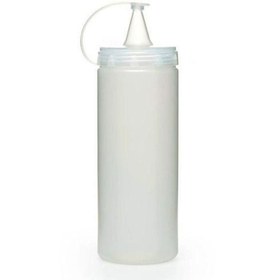 Resim Şeffaf Kapaklı Sızdırmaz Yağlık Sosluk Şişesi Plastik Yağdanlık 400 ml. AP-9028 (5250) 