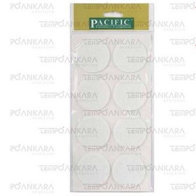 Resim Pacific Beyaz Yapışkanlı Keçe Ø 55mm 