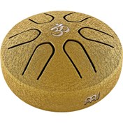 Resim Meinl Sonic Energy PSTD3GOM Pocket Steel A-major 3'' Tongue Drum (Gold) 