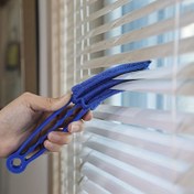 Resim Pencere Örtüleri için Çok Fonksiyonlu Yeniden Kullanılabilir Temizleme Fırçası - Kullanımı Kolay, Yıkanabilir, Ayrılabilir, Plastik Malzeme, Oturma Odası, Yatak Odası, Banyo için İdeal, Elektrik Gerektirmez 