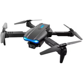Resim BRF KarokTicaretSell E88 Pro 4K HD Çift Kamera Drone, Katlanabilir, WiFi Bağlantılı, Akıllı Telefon Kont 
