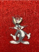 Resim CEBECİOTO Bugs Bunny Çizgi Film Karakteri Vantuzlu Cam Süsü 