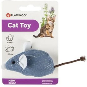 Resim Flamingo Fare Catnipli Kedi Oyuncağı 7 Cm 