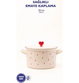 Resim Cupid 20 Cm Emaye Tencere 3 Litre Bej 