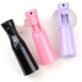 Resim Sürekli Sprey Şişesi - Dayanıklı Plastik, Saç Stilinde Çok Fonksiyonlu, Bitki Sulama, Saç Kesme Spreyi, Saç Tasarımı, Temizlik, Banyo Evrensel Aracı, Normal ve Dalgalı Dokulu Saçlar İçin Uygun 