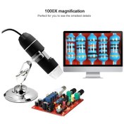 Resim Tenfowee Usb Dijital Mikroskop - 1600x Büyütme, 8 Led Aydınlatma, Otg Uyumlu, Bilgisayar Ve Telefonla Kullanım 