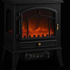 Resim ATLT ATLANTİS 2000W CATA MARKA ŞÖMİNE ELEKTİRİKLİ ISITICI MODERN CT-6050 TERMAL DEVRE KESİCİ 15-30M2 ALANDA ETKİ 