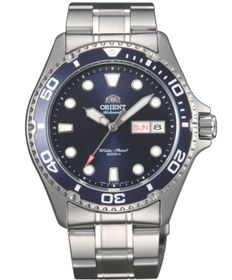 Resim Orient Mako RA-AC0M10L30B Otomatik Çelik Gri Safir Kristal 20 ATM 40 mm Erkek Kol Saati 