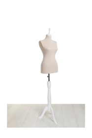 Resim TERZİ DÜKKANI 38 Beden Iğne Batabilen Terzi Mankeni, Drapaj Mankeni, Ahşap Ayaklı 