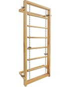 Resim İsveç Tırmanma Duvarı Tırmanma Merdiveni Ahşap Duvar Barı Ahşap Merdiven Çok Renkli 