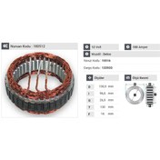 Resim 12v Alternatör Statör Delco Tipi 100 A 3 Uçlu N11.410 