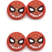 Resim Beboncool Spiderman Morales Ps3-Ps4-Ps5-Xbox One-X-S-Series x Series S Analog Koruyucu Silikon Pad 