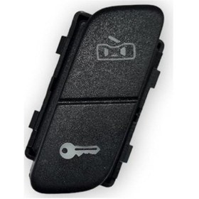 Resim VW Polo 2002-05 Merkezi Kapı Kilit Düğmesi Tuşu Butonu 6Q1962125 