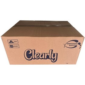Resim Clearly Dispenser Kağıt Havlu - Z Katlama - 2 Kat - 200 Adetlik 12 Paket / Koli 