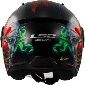 Resim Ls2 Aırflow 2 Happy Dreams Mat Kask (Sarı Vizör) 