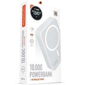 Resim Powerway Txm10 10.000 Mah Pd 15w Magsafe Kablosuz Wireless Taşına 