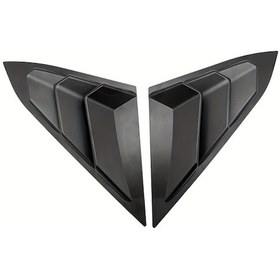 Resim Turcoshop11 10. Nesil Civic İçin Siyah Arka Cam Storları Honda Civic Sedan Körükler 
