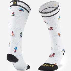 Resim Çocuk Kayak/Snowboard Çorabı - Desenli - 100 