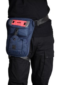 Resim ÇÇS ÇÇS 31281 Motorcu Bacak Ve Bel Çantası – Su Geçirmez, Çok Gözlü, Ayarlanabilir Askılı lacivert 