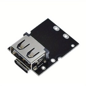 Resim 1pc Tip-C USB 5V 2A Şarj-Deşarj Modülü, Yüksek Hassasiyetli Tümleşik Devre, 4.2V Lityum Pili ile Uyumlu, Pil Yok, Sert-Kablolu Güç Kaynağı, ≤36V Çalışma Voltajı, Kompozit Malzeme Yapısı 