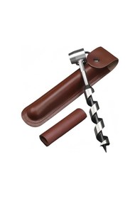 Resim Fochsia Gömme Kaynaklı Bushcraft İskoç Gözü Cıvata Anahtarı 1 Adet Deri Kılıflı El Aleti 