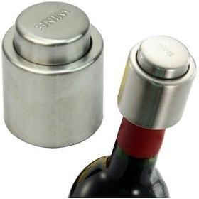 Resim Paslanmaz Çelik Şarap Tapası Tıpası Şarap Mantarı Şişe Kapak Çok Renkli 