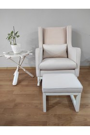 Resim NOSSO HOME Emzirme Koltuğu Sallanan Koltuk Tv Koltuğu ( Viva Somon ) 
