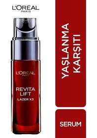 Resim L'Oreal Paris Revitalift Lazer X3 Serum 30 ML 