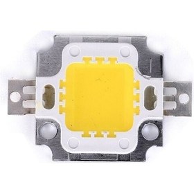 Resim 12v 10w Power Led Çipi Günışığı Işık 10 Watt Projektör Cob Ledi 900lm 