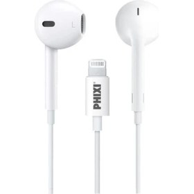 Resim Phixi Force Hs- I7 Mikrofonlu Lightning Girişli Msi Earpods Kulaklık - MDE7563- 4781 