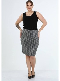 Resim Myline Örme Kalem Etek (538652387) 