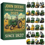 Resim 24 Günlük John Deere Advent Takvimi 2025 Traktör Kör Kutusu, Noel Hediyesi 
